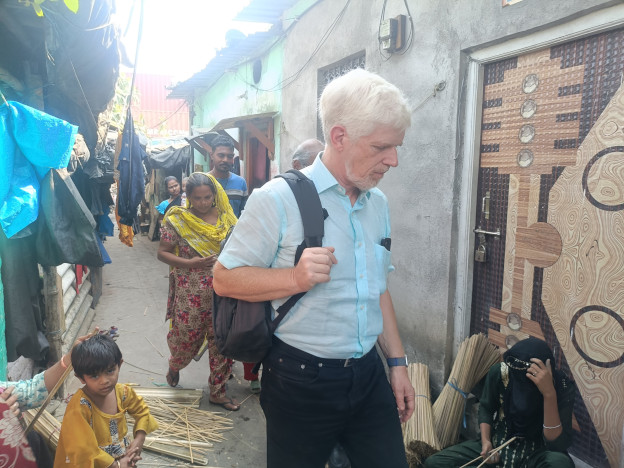 Stefan Steinke auf der Projektreise