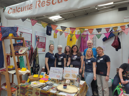 Kirchentagsstand in Hannover